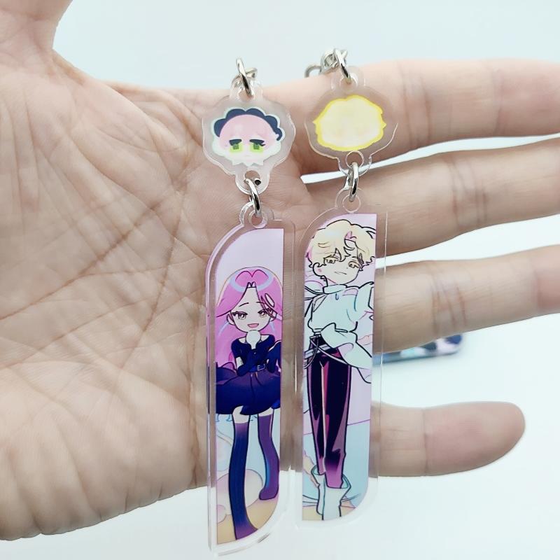 ALIEN STAGE IVAN & TILL Gift Toy Figures Acrylic Keychains Anime  Figure Ornament Accessories Desktop Ornaments Car Keychain