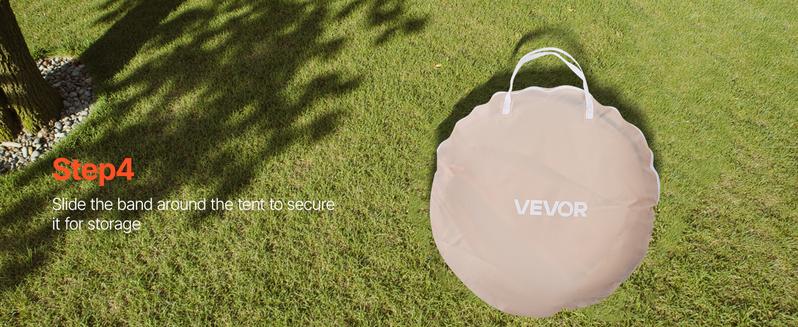 VEVOR Pop up Sports Tent, 8 Sizes Optional Clear Bubble Tent for 1-6 Person, Waterproof Outdoor Pod with Floor Mat & Top Cover, Garden Igloo Dome Tents Camping Shelter for Sports Watching