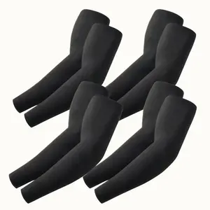 Cooling UV Protection Arm Sleeves, Elastic Quick Dry Ice Silk Breathable Sun Arm Guards, UPF50+ Stretch Compression Sun Sleeves for Driving Cycling Fishing Golf Outdoor Sports for Men Women #GlobalPicks