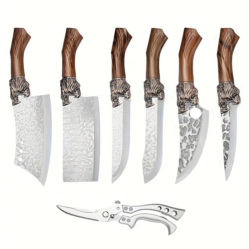 7 piece set, knife, multi-functional set, hotel gift set, outdoor camping car set, scissors, steak knife, beef knife pork knife, chicken and duck meat knife, can easily cut meat, fruit knife, plastic handle upgraded design grip summerwins 7 piece set, knife, multi-functional set, hotel gift set, outdoor camping car set, scissors, steak knife, beef knife pork knife, chicken and duck meat knife, can easily cut meat, fruit knife, plastic handle upgraded design grip summerwins