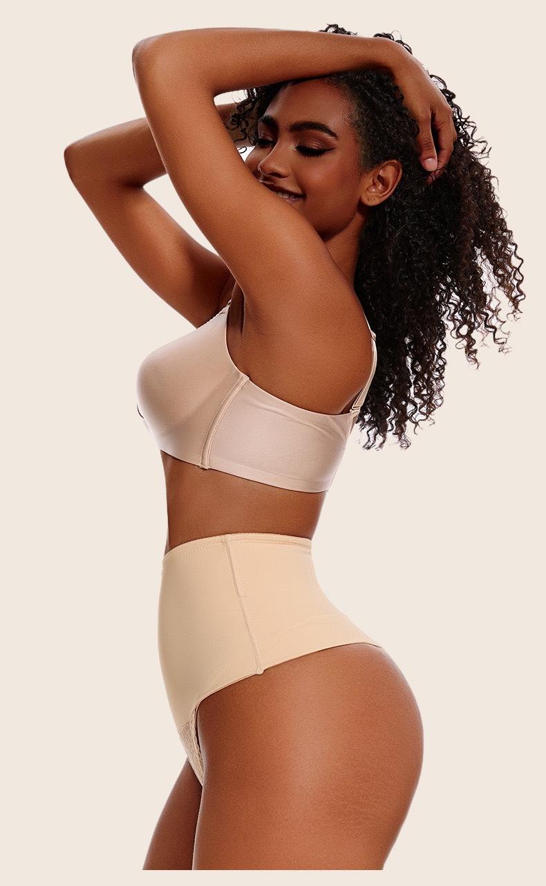 Tummy Control Thong Shapewear for Women High Waist Shaping Underwear Seamless Body Shaper Panties Girdle Womens Thong Shapewear Mid to High Waisted Shaper Thong WN00 High Waist Shaping Pants Plus Size Lace Seamless Waist Shaper