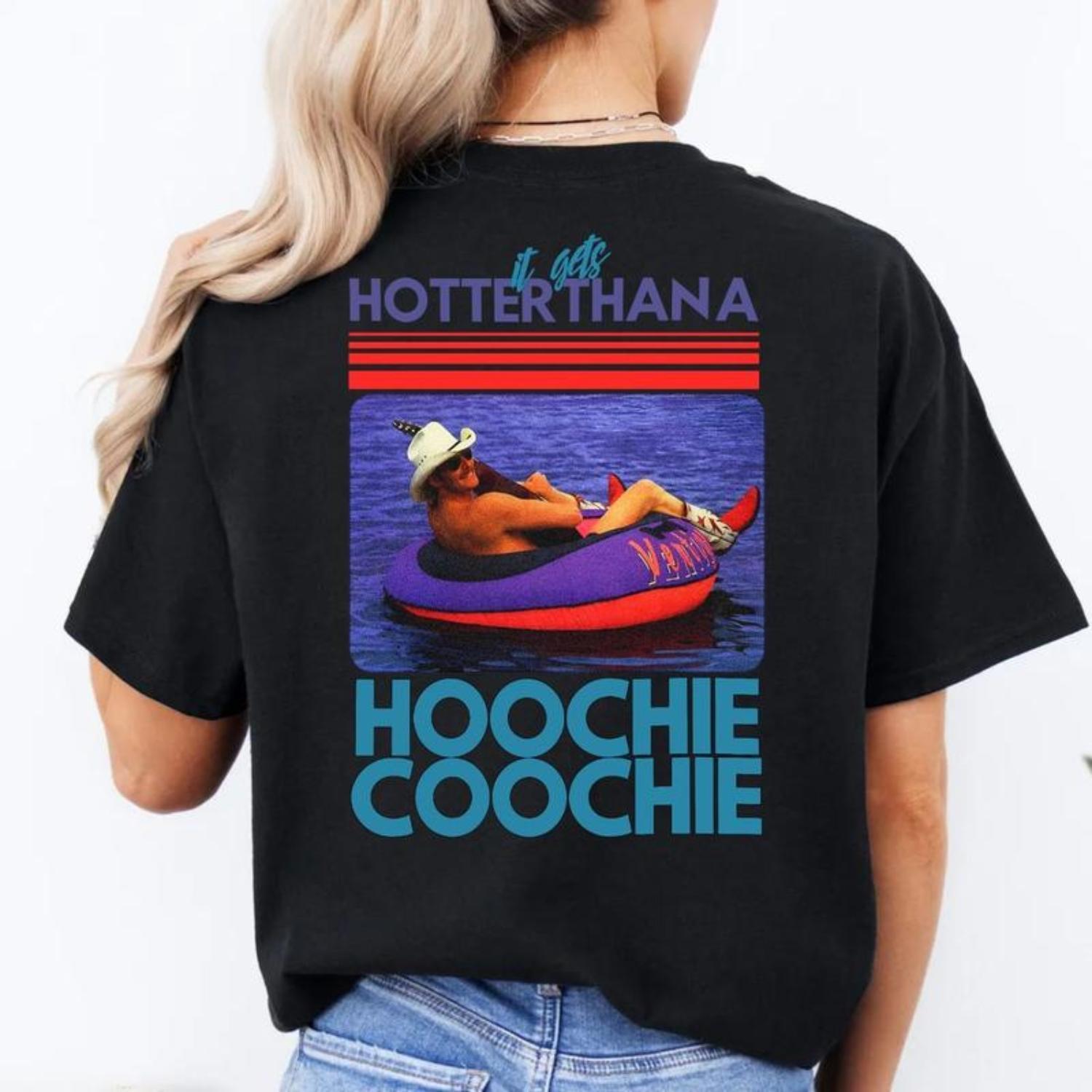 Chattahoochee Jackson On Back Countr- Song Summer T Shirt It Gets Hotter Than A Shirt Unisex Short Sleeve Crew Neck Graphic Tee