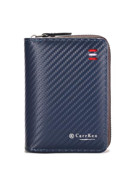 Men's Minimalist Plain Color Zipper Wallet, Casual Trendy Versatile High-quality Daily Wallet, Fashionable Wallet for Daily Use