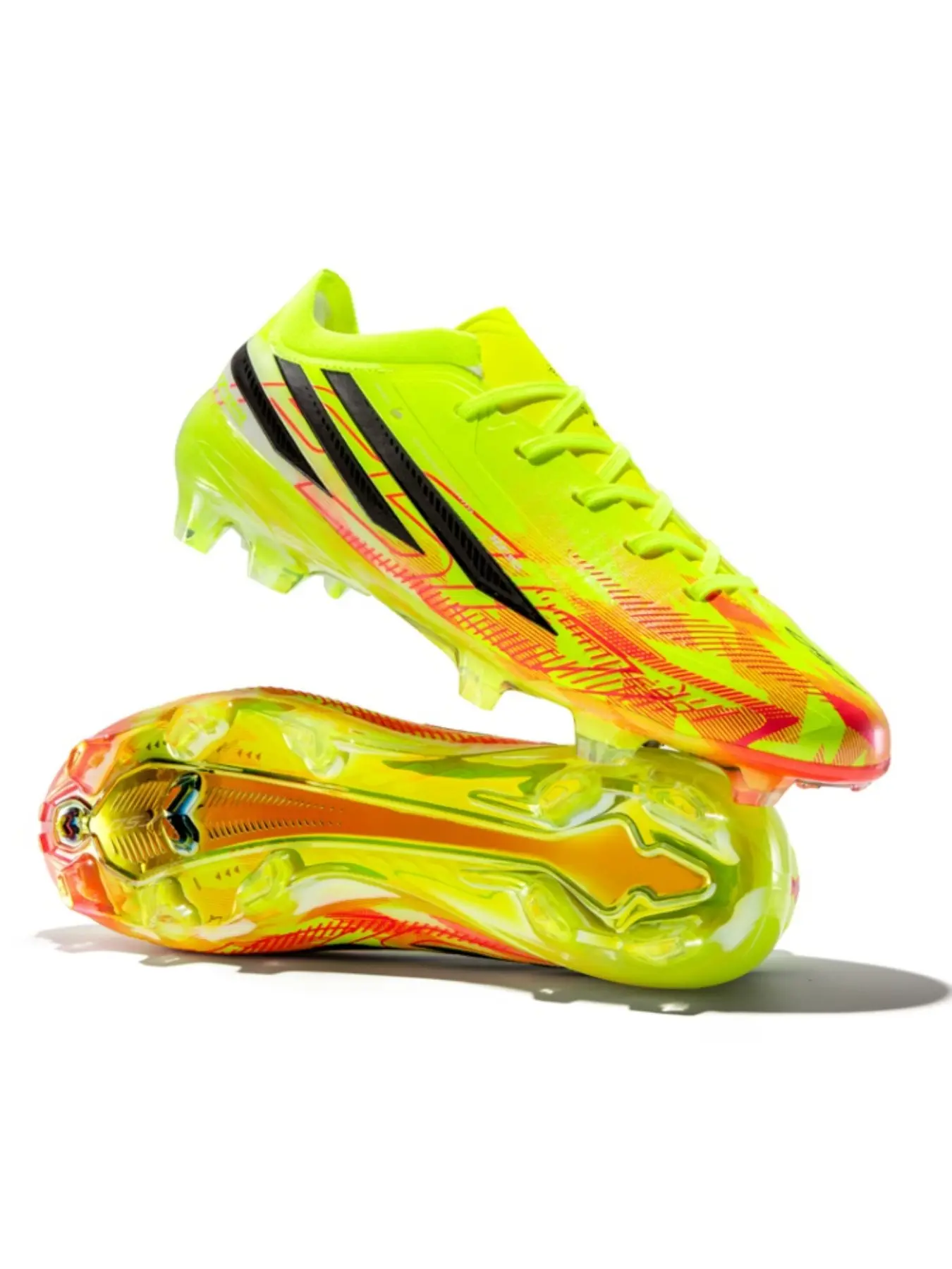 Men's and Women's High-End Seamless Soccer Shoes, Anti-Slip, Durable Outdoor Grass Soccer Shoes, Super Grip and Support, Fashionable