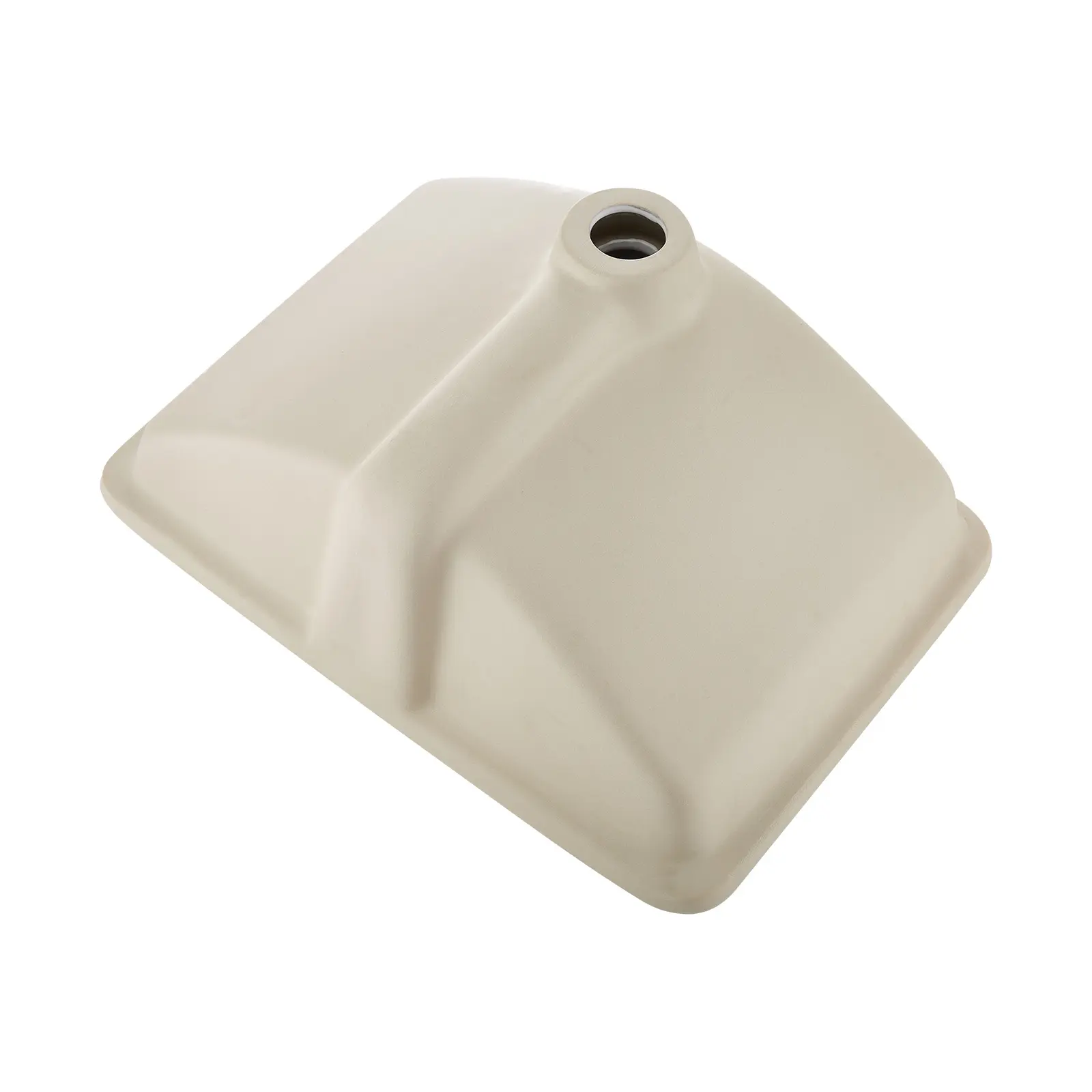 Undermount Bathroom Sink, 20.87 x 14.76 Inch Rectangular White Ceramic Vessel Sink with Overflow Hole, Under Counter Drop in Modern Lavatory Vanity Bath Wash Bowl Basin, Rectangle Small Space