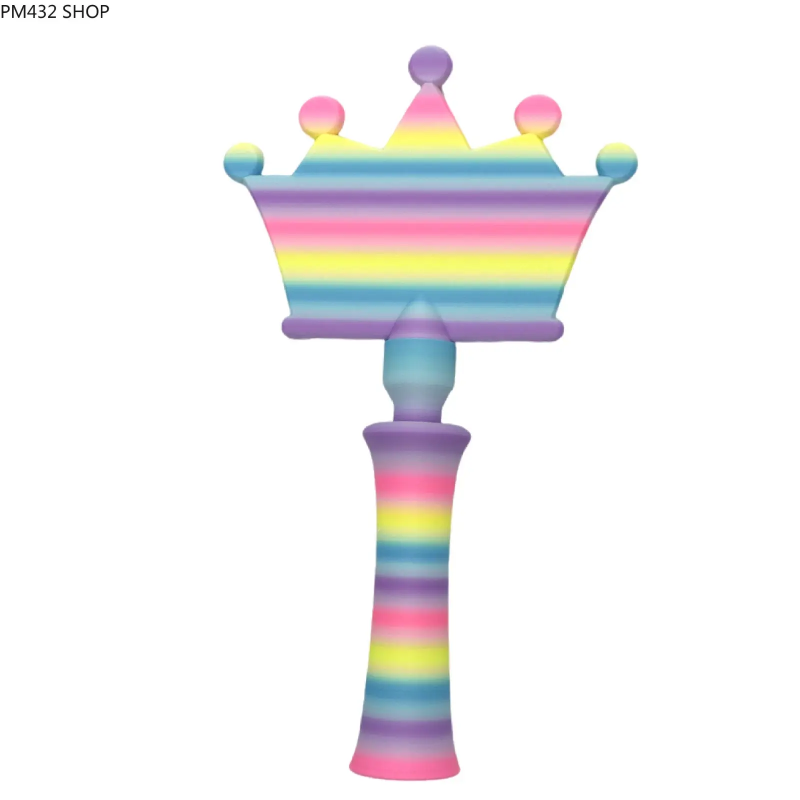 3D Printed Crown Magic Wand Tap to Pay Card Holder – NFC Contactless Payment Clip, Princess Style Fantasy RFID Payment Accessory, Cute Aesthetic Portable Tap-to-Pay Gadget for Quick Checkout