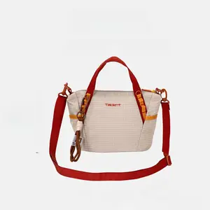 Lightweight Ripstop Nylon Mini Crossbody Tote - Convertible Mesh Pocket Shoulder Bag with Detachable Strap for Outdoor Hiking, Daily Casual Use b49053, Mesh Pocket Shoulder Bags