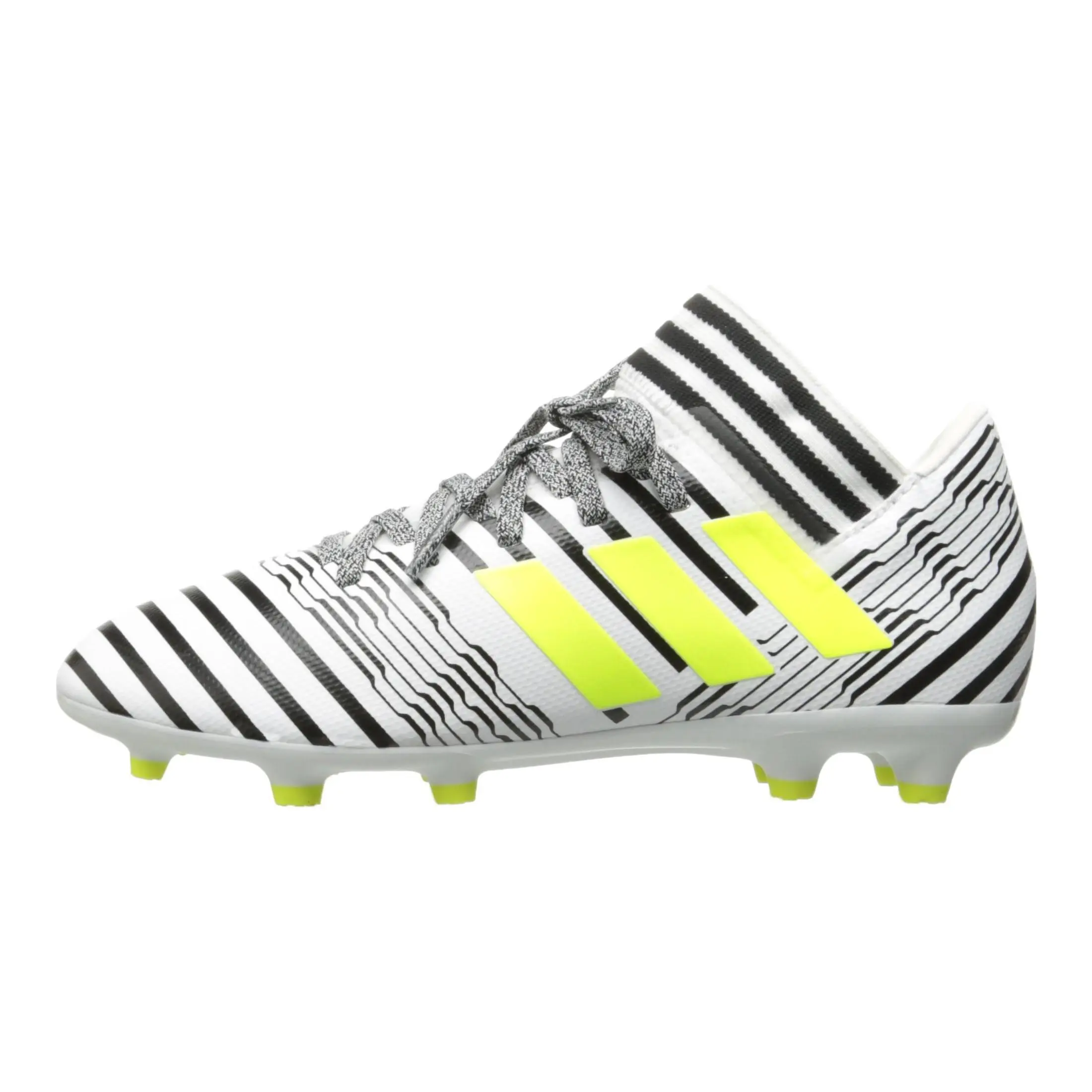 adidas Nemeziz Round Toe Comfortable FG (Rubber Long Stud) Slip Resistant Durable Soccer Shoes S82426
