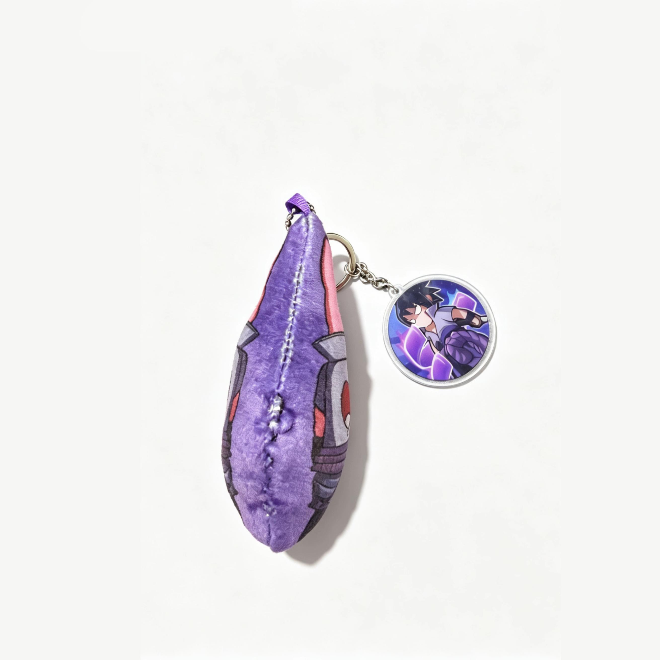 Naruto sound keychain plush stuffed doll DIY keychain toy gift pendant accessory for friends