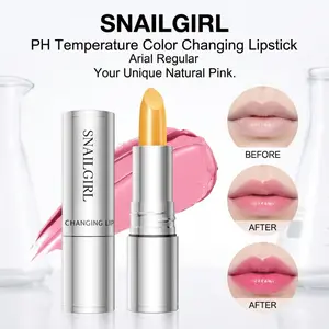 The Viral Red Cherry Lip Balm SNAILGIRL's Magic Temperature-Changing Lipstick! Looks Different on Everyone (1000 Shades in 1), Ultra-Moisturizing & Glossy #lipcare #makeuptok
