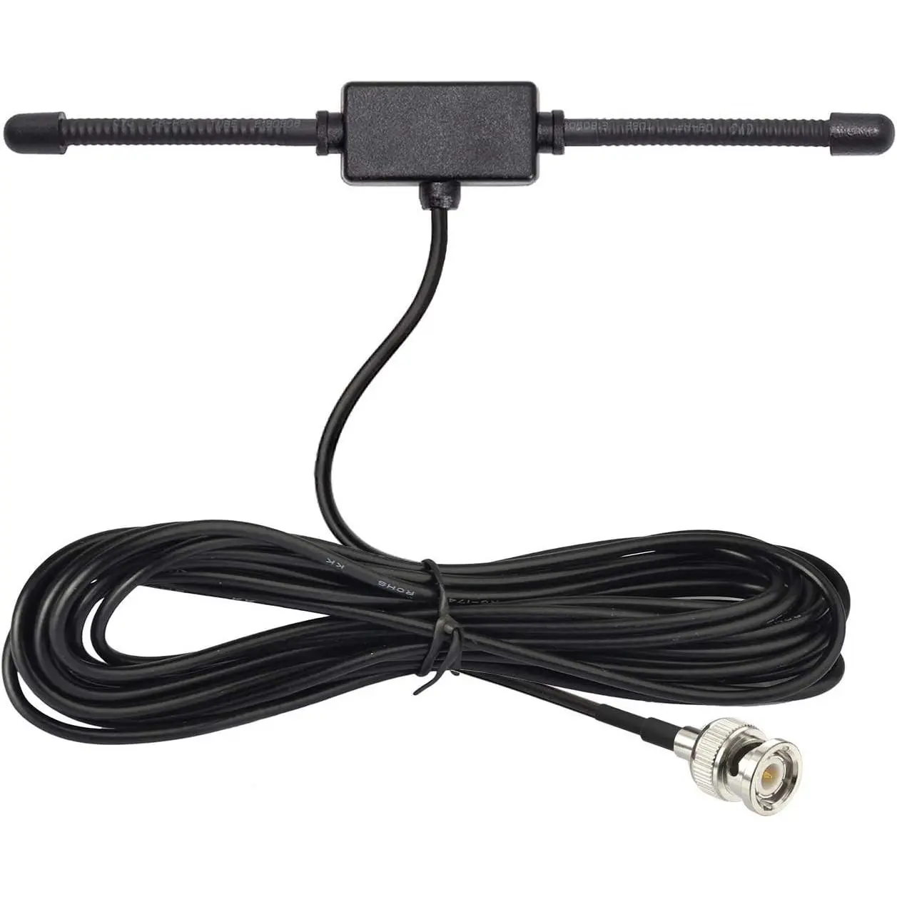 VHF UHF    Scanner Adhesive Mount Antenna  Mobile Ham Amateur Radio BNC Male Dipole Antenna Compatible with Uniden Bearcat Whistler Shack Radio Scanner
