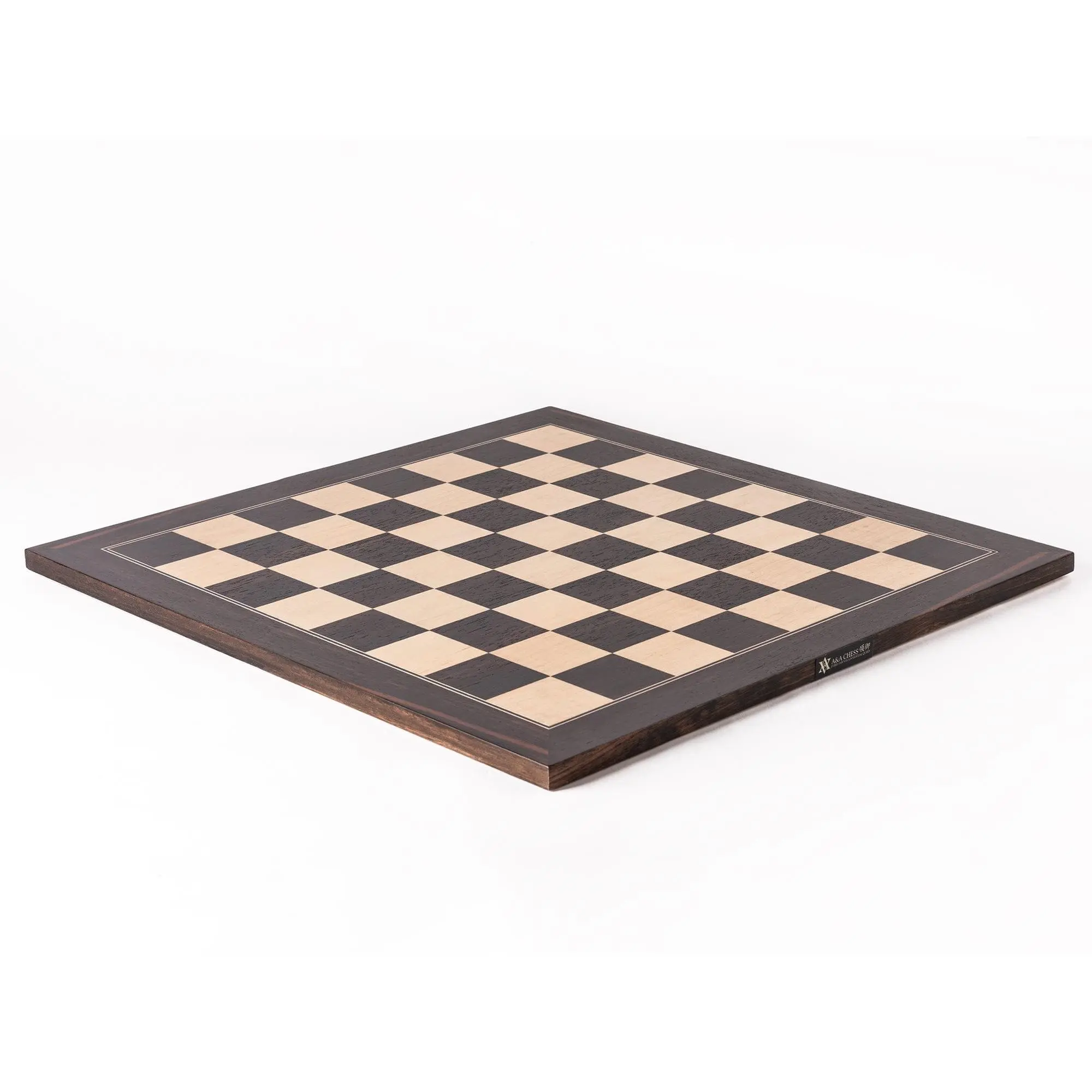 A&A  African Palisander & Maple Inlaid Wooden Chess Boards