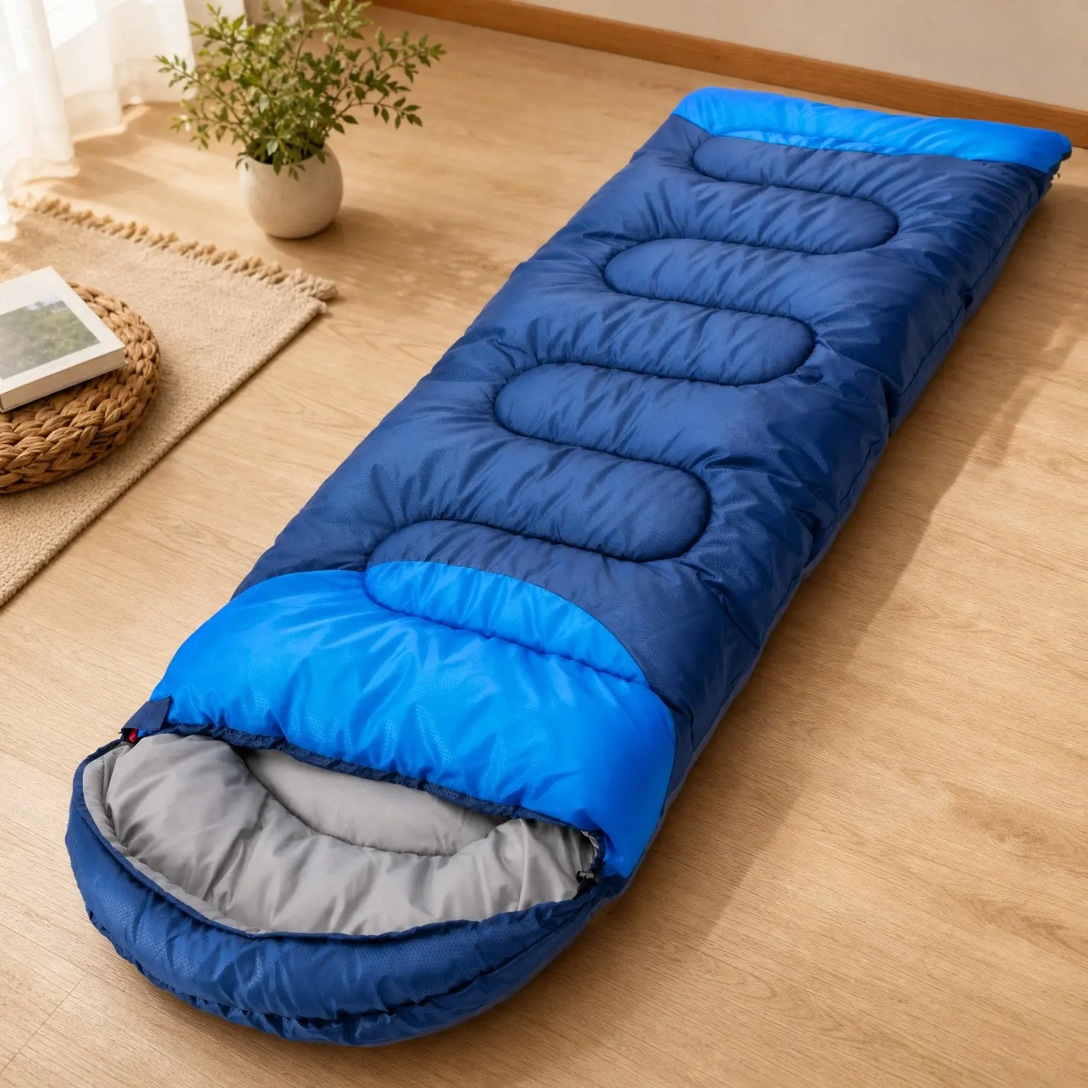 Sleeping Bag with Pillow - 4 Season Backpacking Sleeping Bag Lightweight Waterproof Warm Washable for Adults, Kids, Women & Men, Outdoor Camping, Hiking, Mountaineering