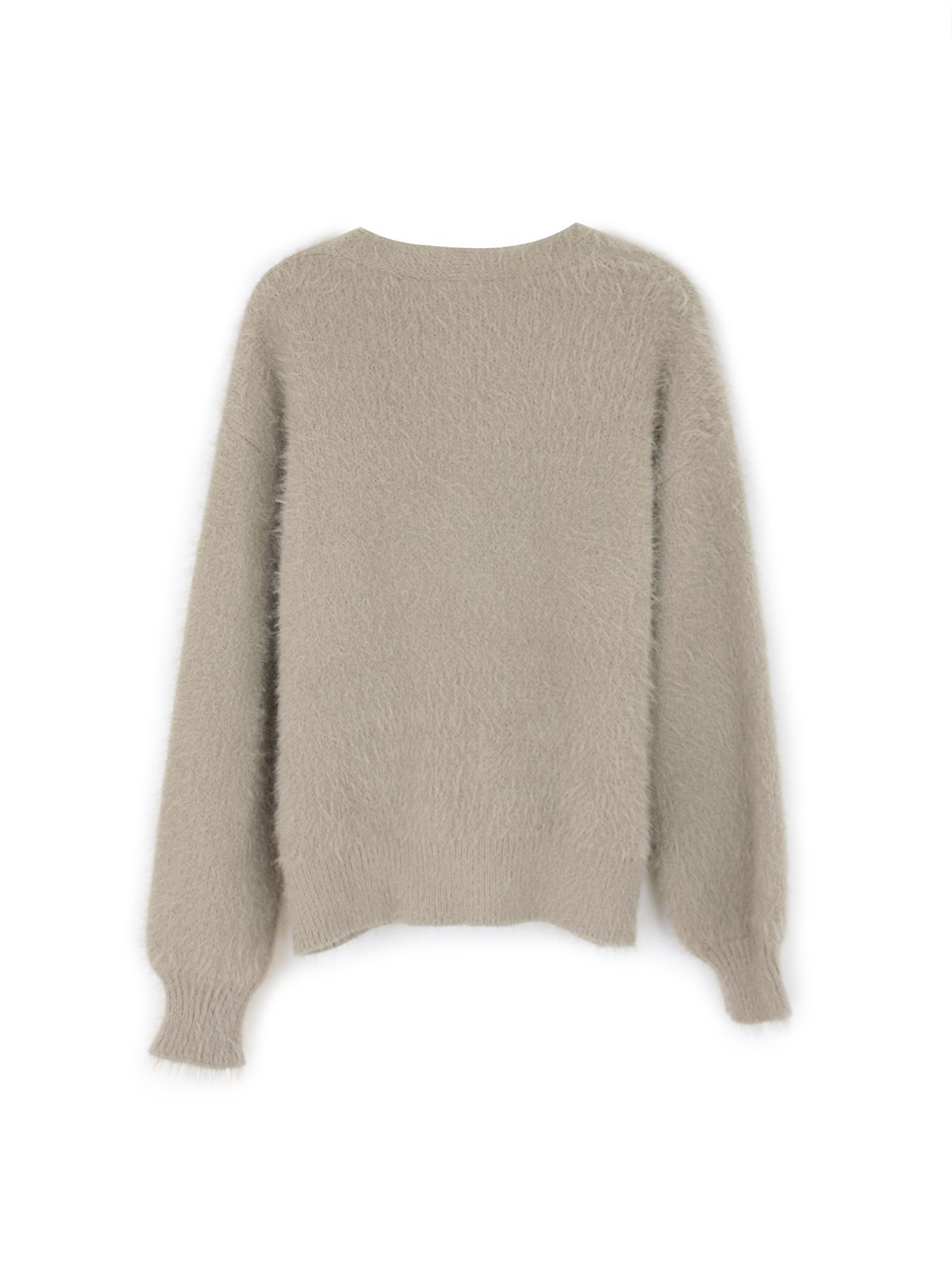 Women's Solid Button Front Cardigan, Casual Drop Shoulder Long Sleeve V Neck Cardigan for Fall & Winter, Fashion Women's Knit Clothing for Daily Wear, Womenswear