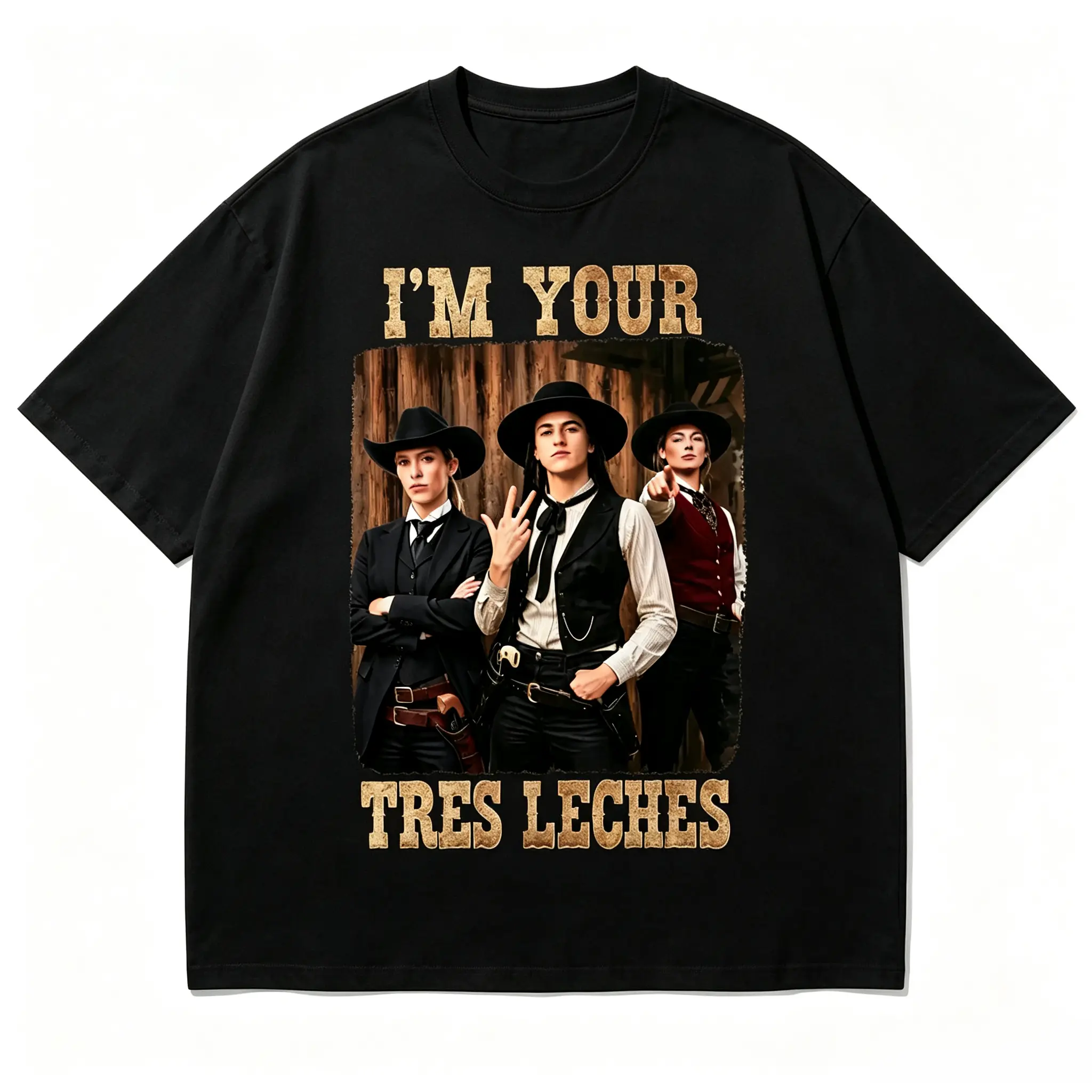 Sophie Clark Lexie I'm Your Tres Leches Comfort T-Shirt, Sweatshirt,I'm Your Tres Leches shirt, Western cowgirl graphic tee, Vintage wild west tshirt, Cowgirl trio apparel, Retro western cowboy tee, Funny western quote shirt, Country vint fashion men