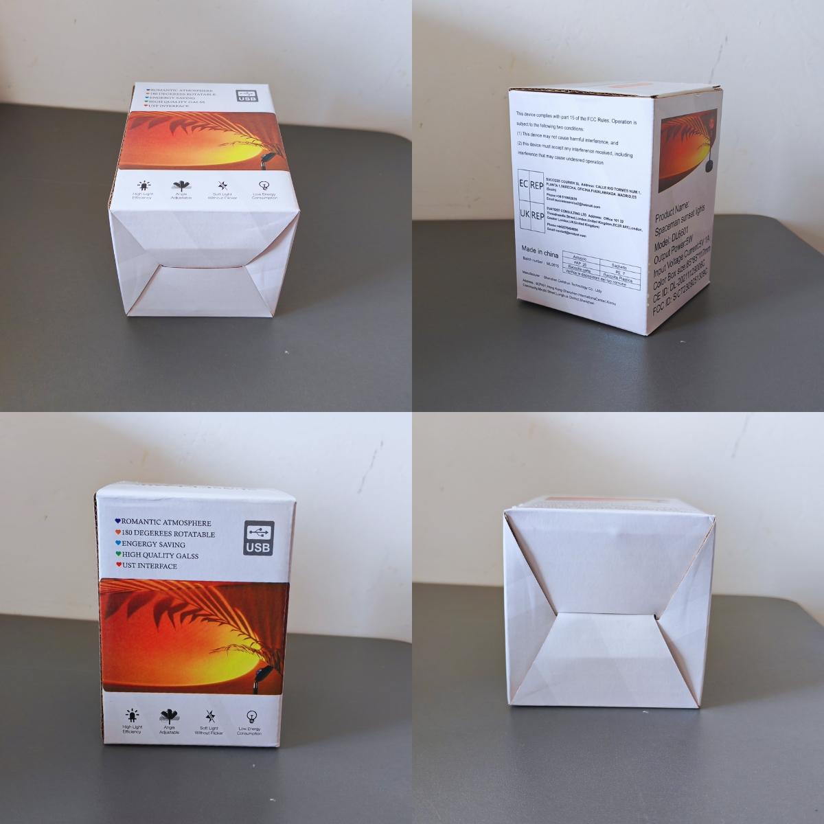 RGB Color-Changing LED Projector Night Light with Remote Control, Ambient Room Light for Bedroom, Living Room and Home Decor