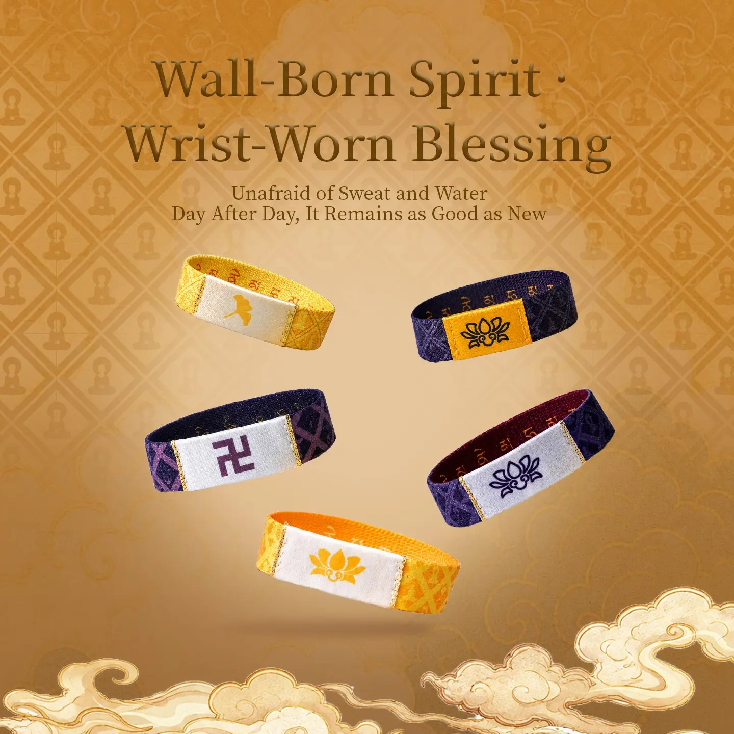 NFC Thousand Buddha Bracelet, Stylish Accessory for Daily Wear, Perfect Gift Idea, Durable Design, Ideal for Men & Women