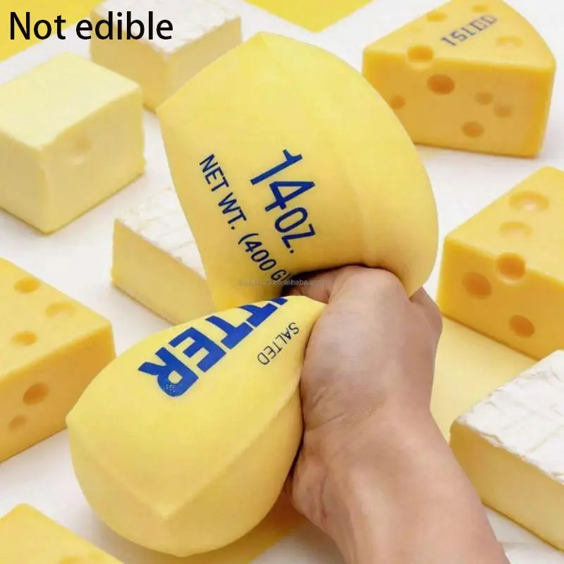 Long Butter Bread Squeezing Toy, Kneading & Squeezing Fun, Soft Rebound, Slow Squeezing Toy, Honey Flavored Cream Stick, 1pc/3pcs/5pcs