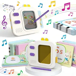 Educational Bilingual Learning Machine, Audio Enlightenment Toy, Talking Flash Cards, 40 & 120, 4 Game Modes, Requires Aaa Batteries