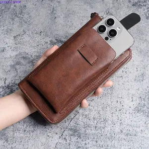 New long wallet business cross-border clutch bag men's pu multi-card wallet large-capacity portable mobile phone bag wholesale