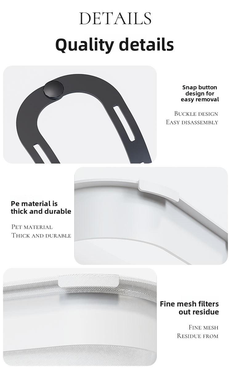 Disposable Kitchen Sink Strainer Set Complete Kitchen Gadget for Leftover Food Residue and Kitchen Waste Efficient Drainage Mesh Sieve for Sink Drains Durable and Easy to Use Kitchen Accessory for Daily Cleaning -RR