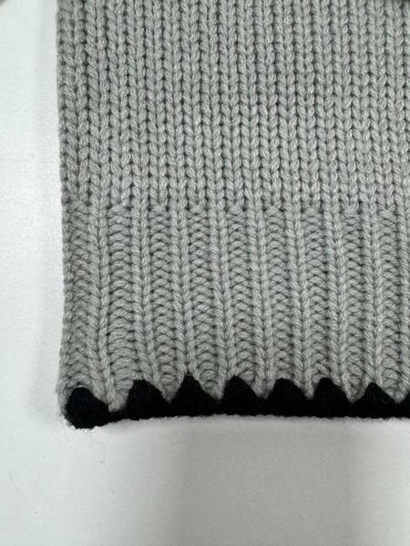 New Contrast Color Knitted Cardigan with Self-Tie Long Sleeves, Stylish Casual Knit Sweater Jacket for Women, Unique Design for Everyday Looks