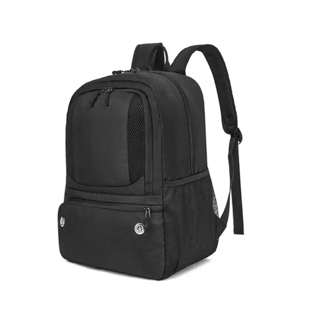 Large Capacity Soccer Backpack with Independent Shoe Compartment, Lightweight Waterproof Breathable Sports Fitness Shoulder Bag, Multifunctional Sport Backpack