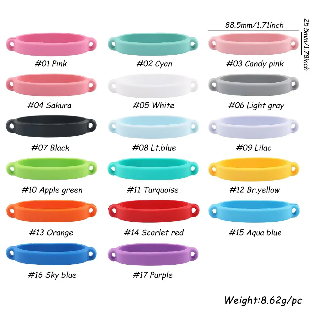 10pcs Silicone Water Cup Lids, Multi-Color Soft Gel Cup Accessories, DIY Handle Rope Connectors, Dual-Hole Cup Ropes, No Choking Hazard