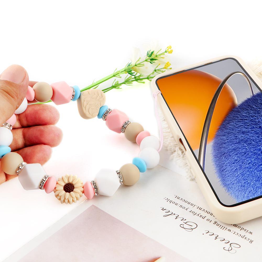 Silicone Beads Kit, 44pcs/set, Beads for bracelets, DIY Beads for Bracelet Necklace Jewelry Making, DIY Beading Accessories, Jewelry Making Supplies, DIY Mix Beads, Bead Assortment, Decorative Beads, Craft Beads