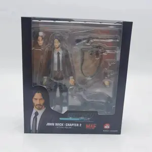 John Wick:Chapter 2 MAF 085 and 212 PVC  Action Figure Toys 16cm