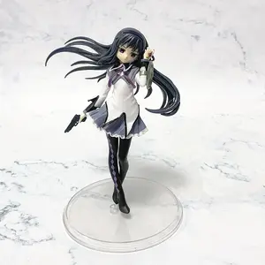 Magic Girl Xiaoyuan, Magic Record Xiaomei Yan, Deer Eye Round Chassis Second Dimensional Beautiful Girl Figure Ornament