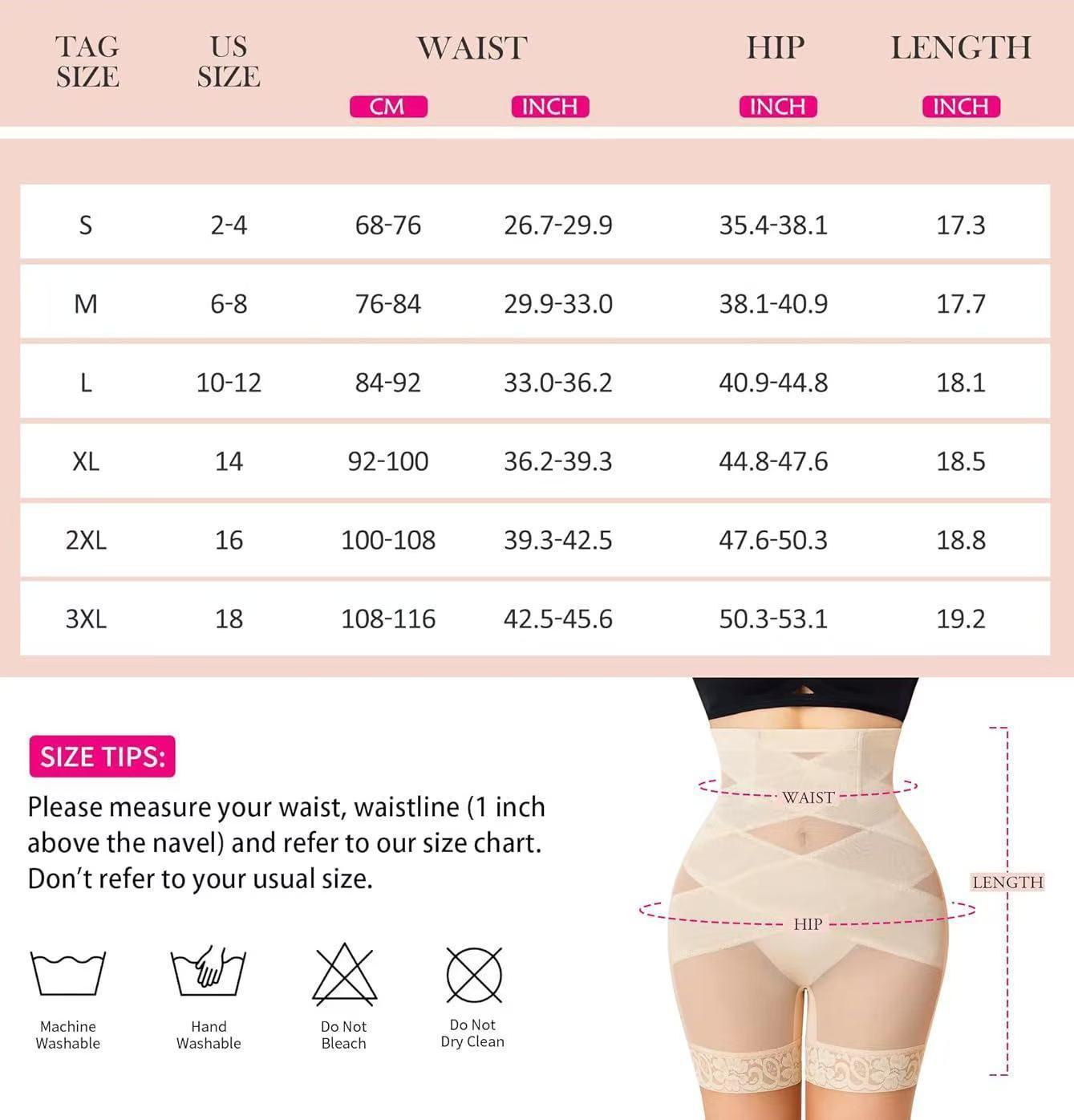 Women Shapewear Tummy Control Body Shaper High Waisted Butt Lifting Panties Shapewear Shorts Thigh Slimmer Panties