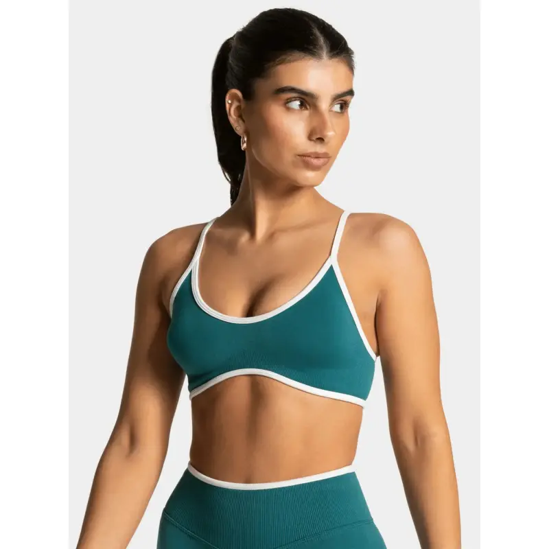 New Women's Color Block Sports Bra  Shorts Sporty Set, High Elastic Shaping Gym Wear for Yoga  Outdoor Training, Workout Sets, Sportswear Clothing, Perfect for All Seasons