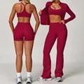 Romper Backless Set Workout Jumpsuit Fitness Bodysuit Siamese Sportswear Women Tracksuit Gym Clothes One-piece Playsuit Yoga Set