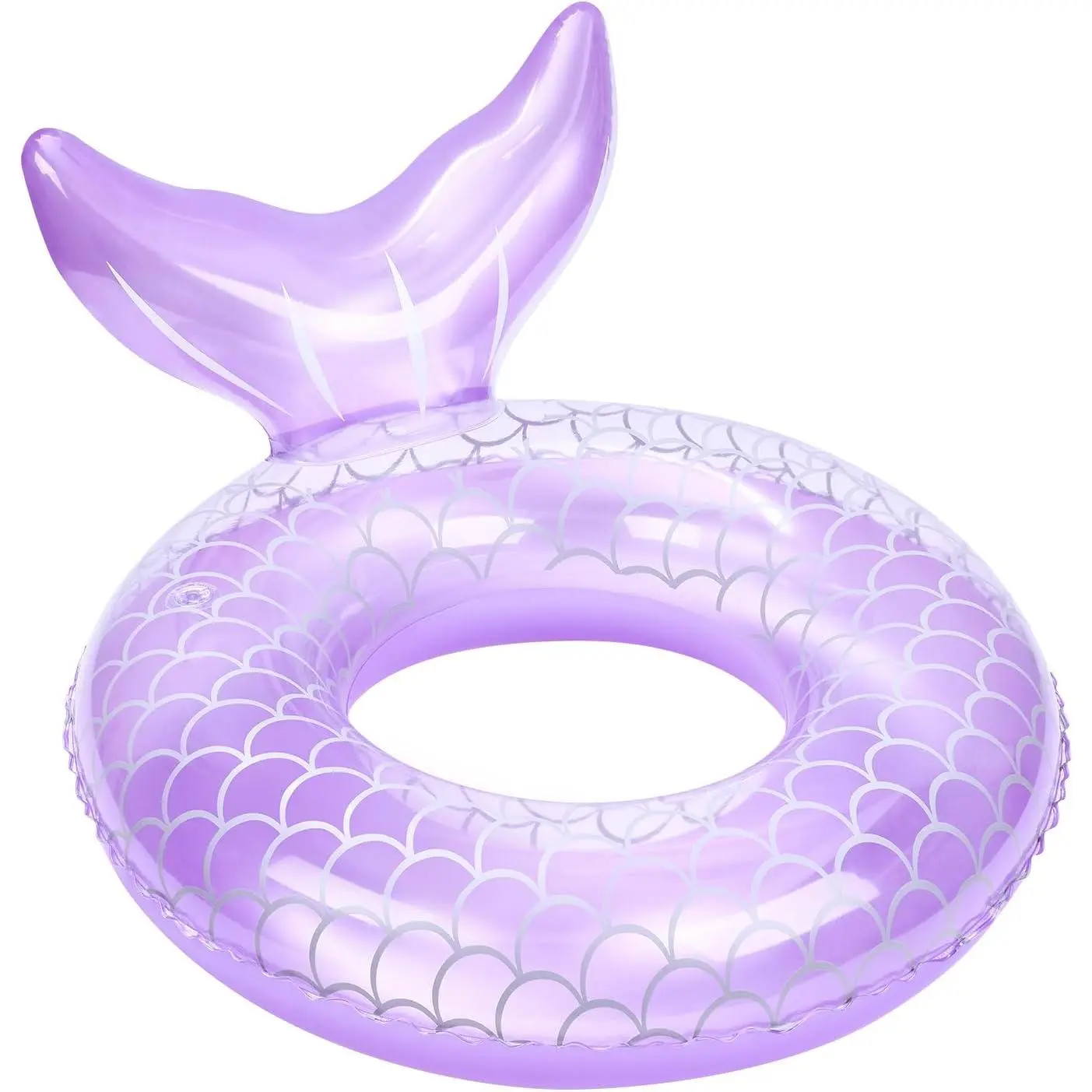 Inflatable Swim Ring, Cute Mermaid Dinosaur Unicorn Mouse Swimming Pool Floats Tube Raft, Water Bathtub Beach Party Toys Swimming Trainer Floaties  Toddlers Kids Aged 4-10