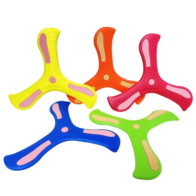 Unisex EVA Foam Boomerang - Kids Outdoor Play Hand-Throwing Toy, Pet Darts, Competitive Sports & Outdoor Recreation Equipment