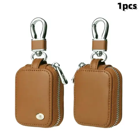Leather Bluetooth-compatible Earphone Case for Apple AirPods 3, Durable Protective Cover for AirPods Pro 2, Stylish Accessory for Earbuds, Audio, Optimal Protection, Headphone Pouch, Earbud Sleeve Pocket
