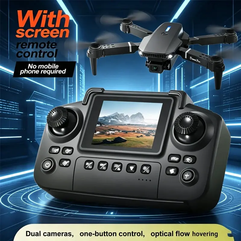Best-selling E88 drone, 4K professional aerial photography dual camera, GPS foldable quadcopter, great gift choice