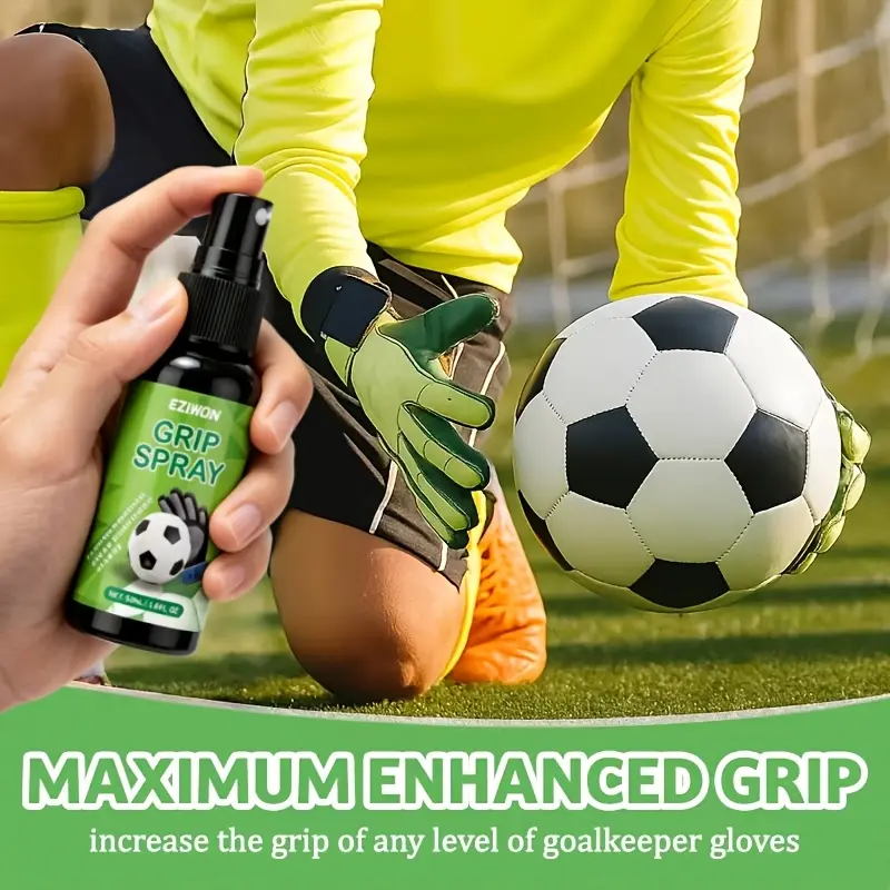 EZWON Anti-Slip Grip Spray Suitable for Softball Gloves, Tennis Rackets, Baseball Bats & Fitness Gear - Instant Adhesion Enhancer, Non-Slip Coating for Batting Helmets, Racket Grips, Glove Care - Easy Application for Athletes