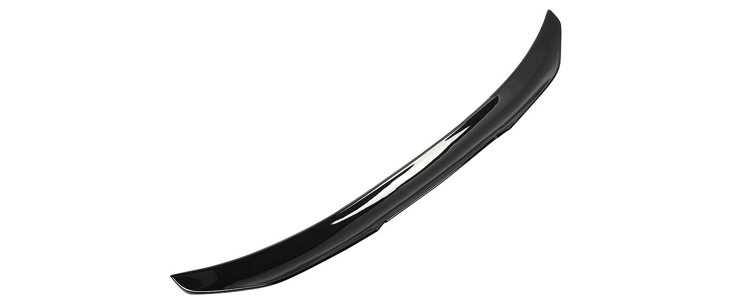 Rear Trunk Spoiler Compatible with 2014-2021 BMW F22 2 Series 2 Door Coupe Model Only 2016-2021 F87 M2 Model Wing Lip Rear Trunk Lid Duckbill Spoiler Gloss Black