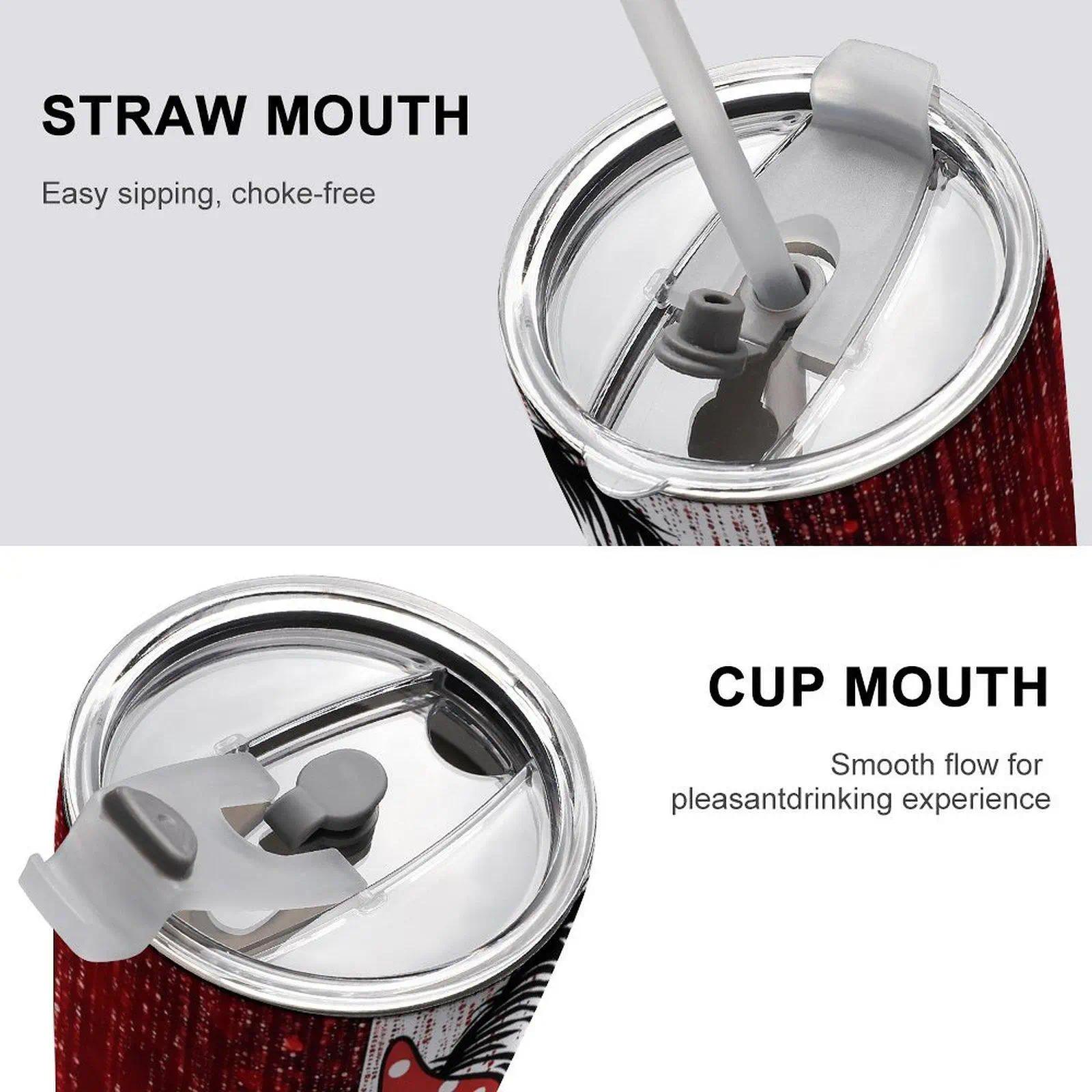 20oz Stainless Steel Insulated Water Bottle, 1 bottle, "This Girl Runs on Dr. Pepper" design, stainless steel insulated water bottle, stainless steel water jug, suitable for home, office, and school use.