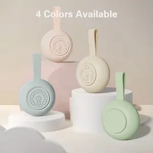 White Noise Machine with Night Light, 24 Soothing Sounds Machine for Baby Adults, Portable Sound Therapy for Sleeping Travel, Baby Essentials for Newborn, USB Rechargeable