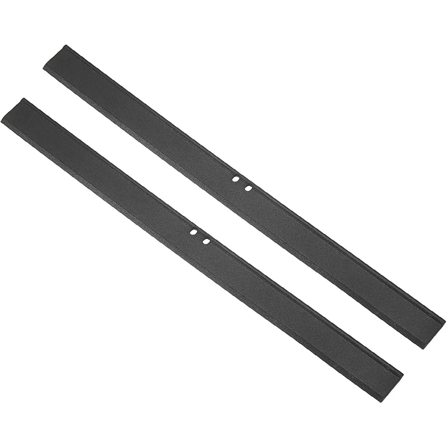 uxcell 2Pcs 12 Inch Window Glass Shower Doors Replacement, Squeegee Rubber for Window Glass Shower Doors Tile Wall Cleaning, Black