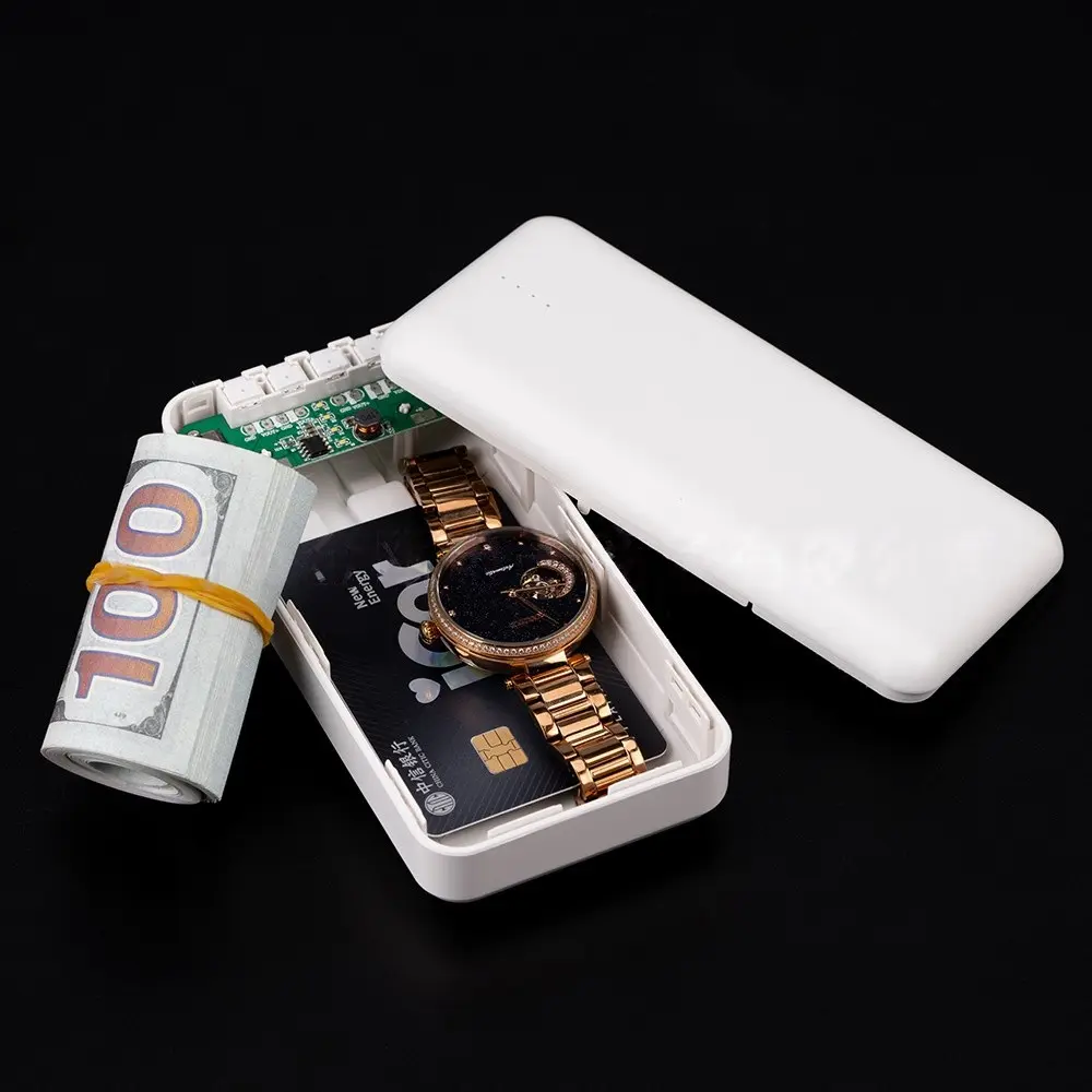 Simulation Charging Treasure Disguised as Mobile Phone Charger, Hidden Private Money Storage Box, Piggy Bank Safe Artifact
