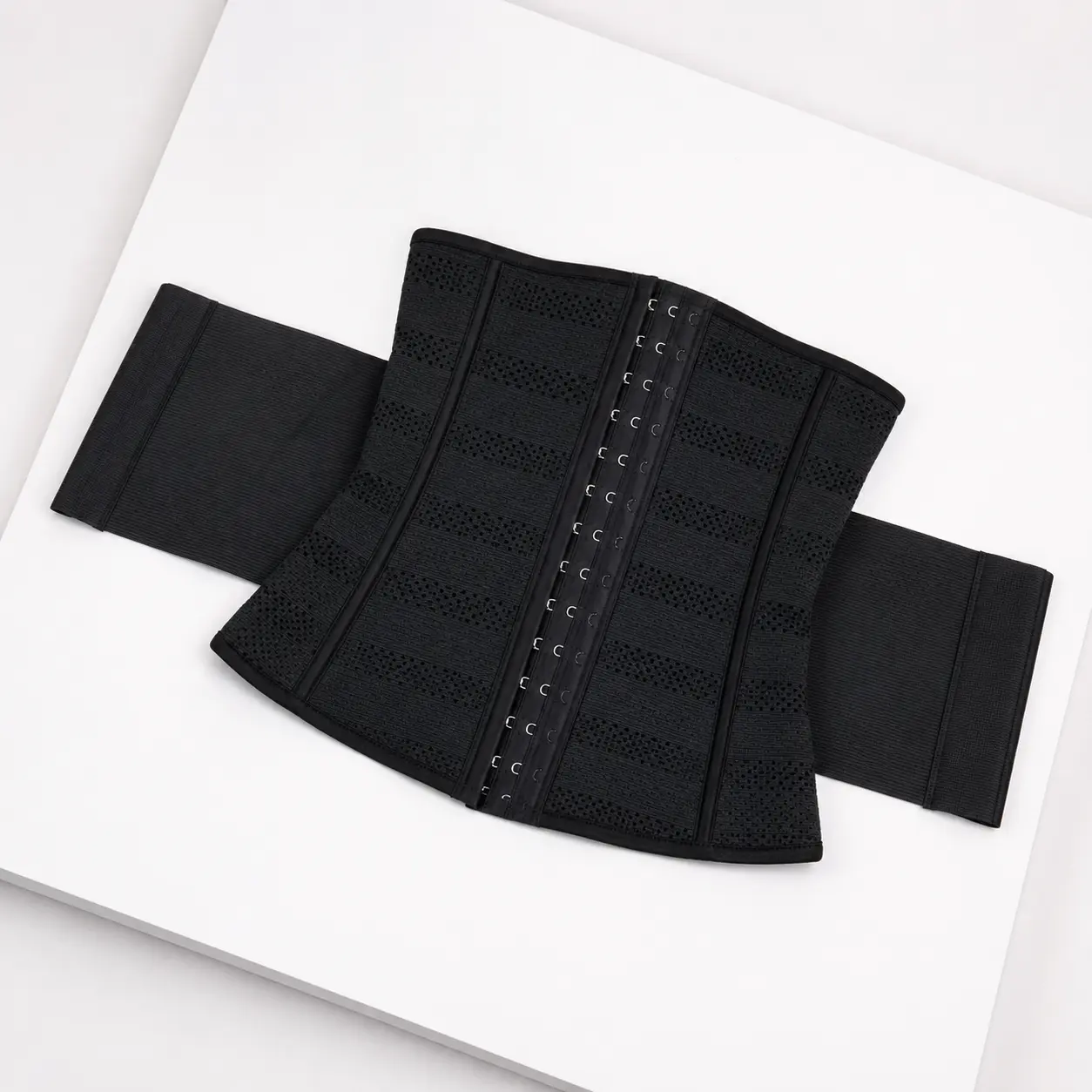 Women's Adjustable Lightweight Breathable Mesh Waist Trainer - Tummy Control, Tummy Slimming, Customizable Hook & Loop Closure, Flexible Ergonomic Shapewear for Fitness, Postpartum Recovery (Sports & Outdoor Reflective Gear Accessory)