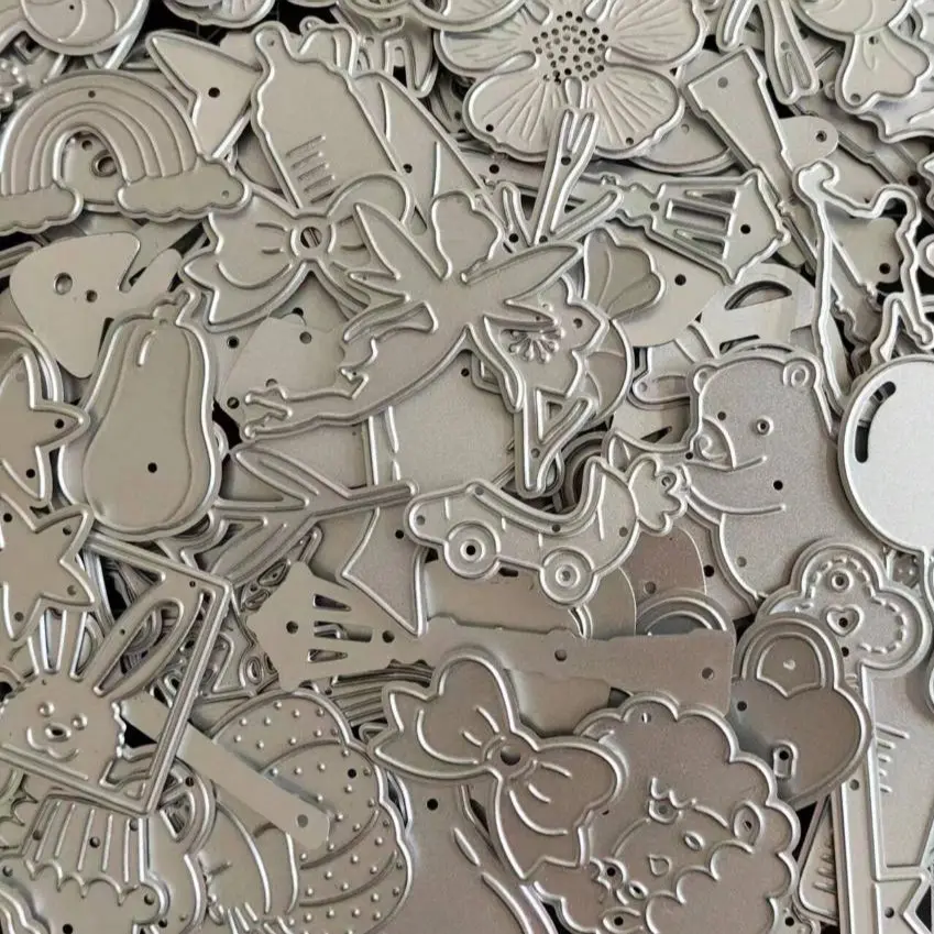 Metal Cutting Mold for Craft Making, Animal, Flower, Grass, Lace Designs, Scrapbook Album, Embossed Paper Card, Handmade Mold, 20x25mm