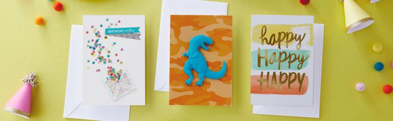 Funny Birthday Card Assortment (24 Blank Cards with Envelopes) Food Puns, Dog, Bird, Otters