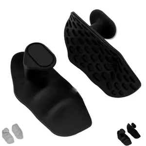 Ergonomic Silicone Gym Palm Pads & Finger Grips, Non-Slip Workout Hand Protectors to Prevent Blisters for Weight Lifting, Pull-Ups, Deadlifts & Strength Training