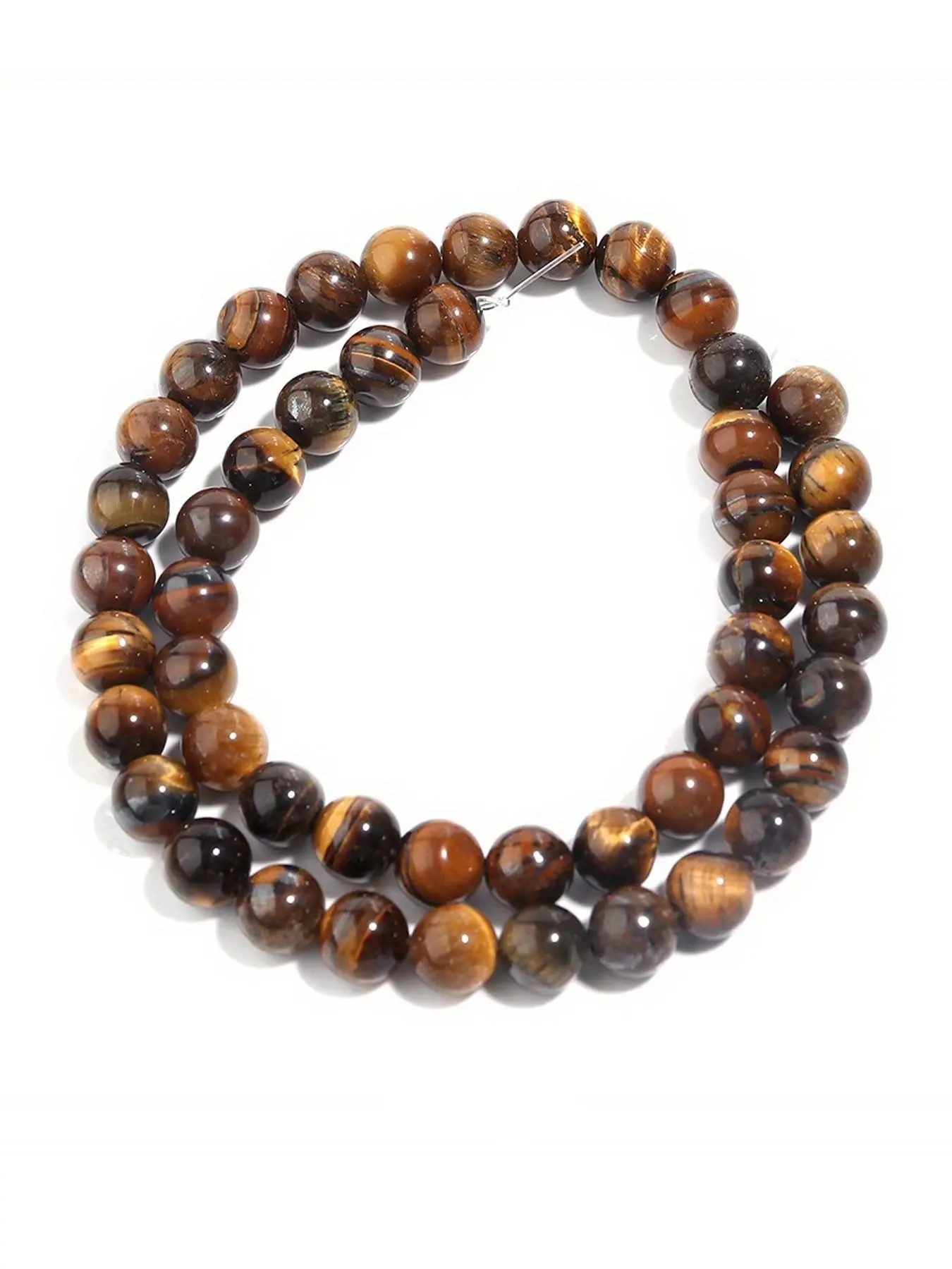 Natural Tiger Eye Round Beads, Available in 4/6/8/10mm Sizes, Premium Natural Stone Loose Beads, Perfect for DIY Jewelry Making and Craft Projects, Ideal Gift for Creative Enthusiasts, Unique Beads