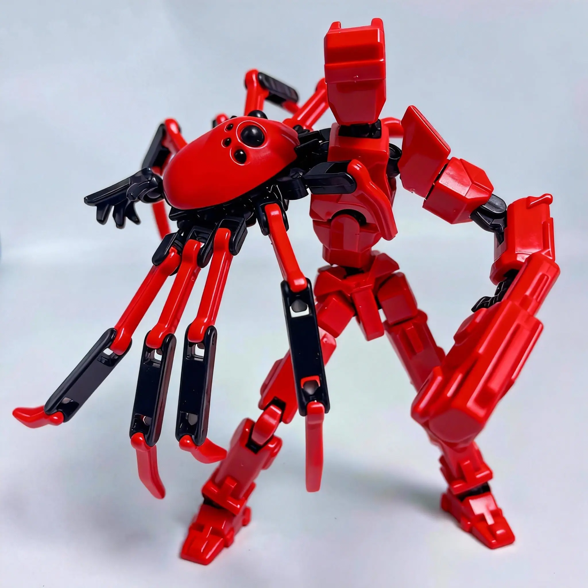 Jointed Doll Collectible Toy, Movable Doll Model, Articulating Figures, Articulated Figurines, Customizable Spider Gear Model, Creative Office Decor, Fun Gift for Kids and Adults, Figurines for Collectors, Unassembled Build Kit